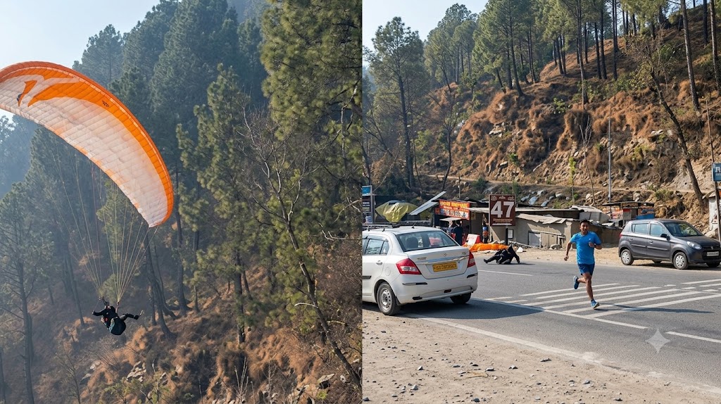Manali Paragliding Crash Landing News
