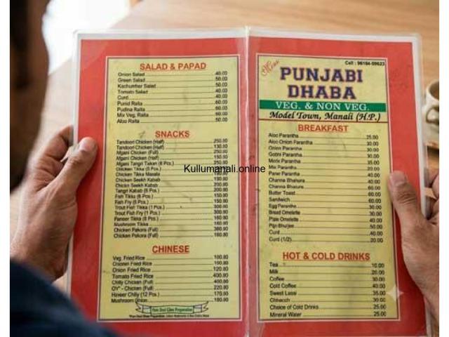 Punjabi Dhaba at Mall Road