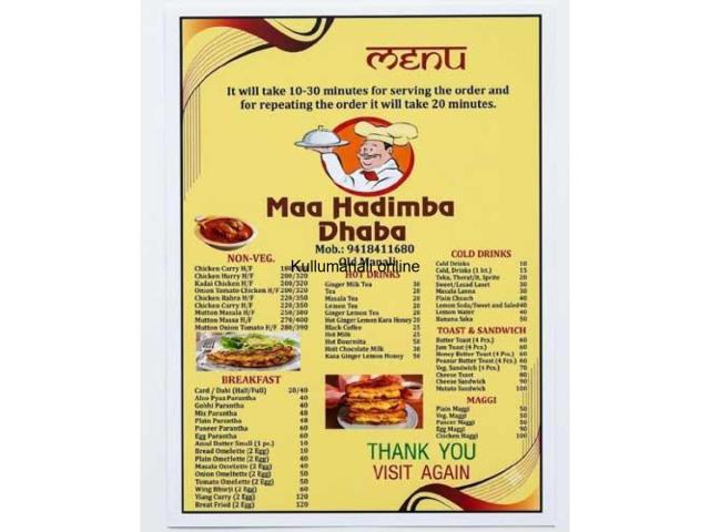 Maa Hadimba Dhaba