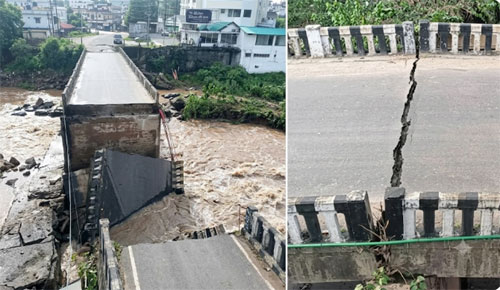 Bata Bridge at Paonta Sahib Collapses