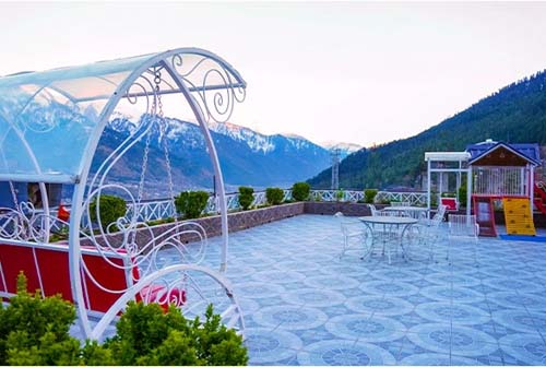 Terrace view from Hotel