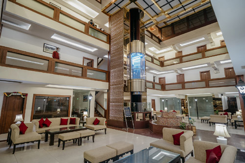 Corridor Sandhya Resort