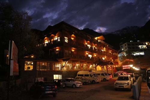 SAndhya Resort at Night