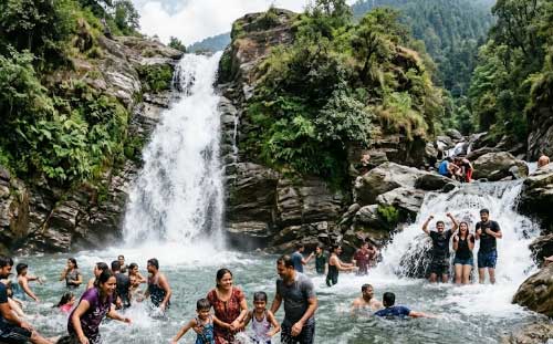 Bhagsu Waterfall Dharamshala