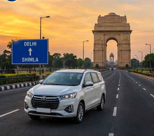 Delhi to Shimla by Car