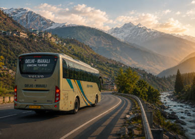 Manali Delhi Volvo Bus