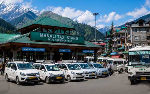 Manali Taxi Stand