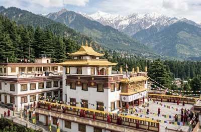 Dalai Lama Monestery in Dharamshala
