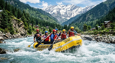 River Rafting in kullu