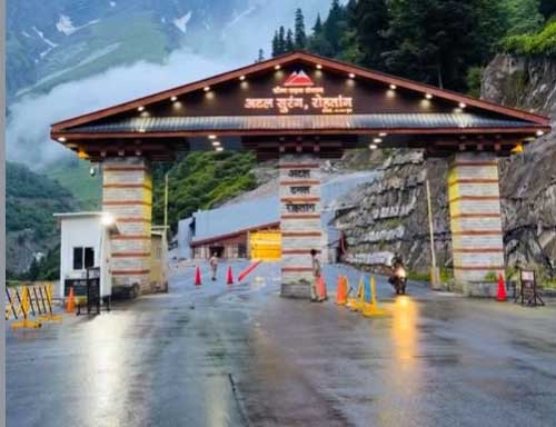 Atal Tunnel Latest pic Aug 2026