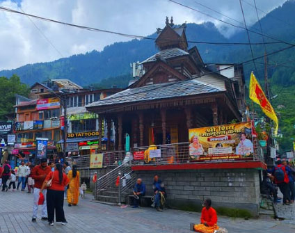 Maa Durga Devi Temple Mall Road Manali