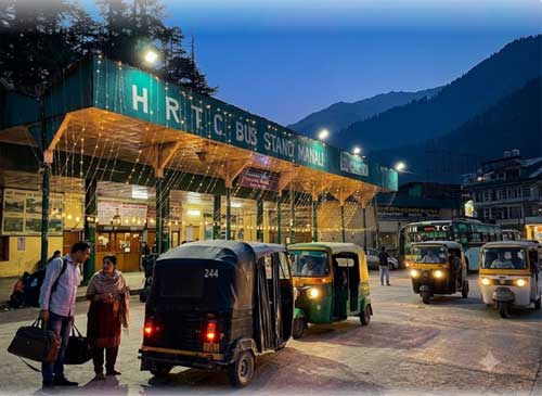 Autos availble in Manali